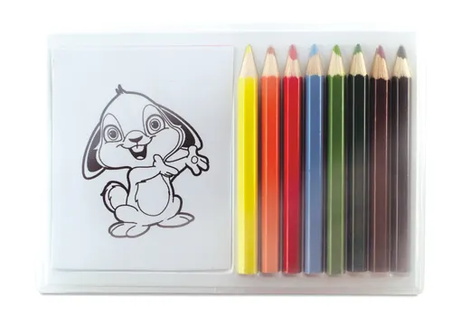 Set de crayons de couleur en bois personnalisables - Recreation