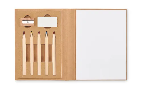 Set de dessin de 60 feuilles personnalisées - Kisan