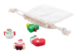 Set de gommes Noël personnalisé - Sommaroy