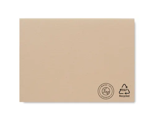 Set de mémo en papier recyclé personnalisable - Maui