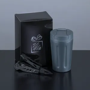 Set du conducteur : mug scandic et outil multifonctions optima | Gris