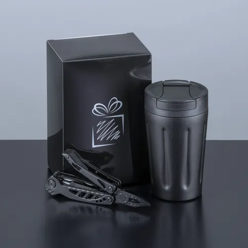 Set du conducteur : mug scandic et outil multifonctions optima