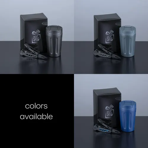 Set du conducteur : mug scandic et outil multifonctions optima