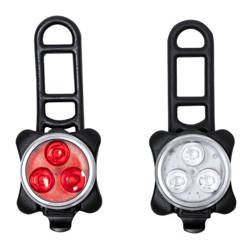 Set lampes publicitaires pour vélo rechargeable - Remko