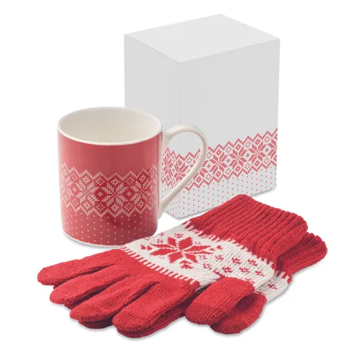 Set mug et gants hiver personnalisés - Copito Set