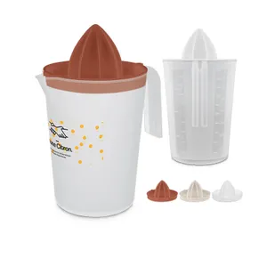 Set pichet pot personnalisé 110 cl ras bord avec presse-agrume | Terracotta 14