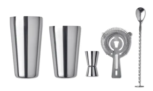 Set pour cocktail en inox - Boston personnalisable