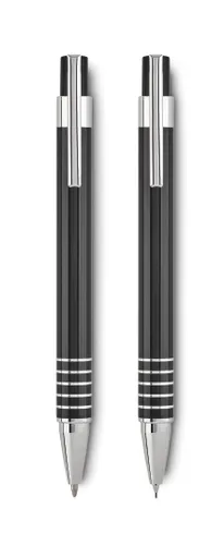 Set stylo bille personnalisé étui métal - Alucolor