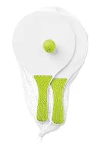 Set tennis de plage publicitaire - Mini Match | Lime