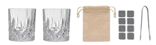 Set whisky personnalisable avec boîte bambou - Inverness