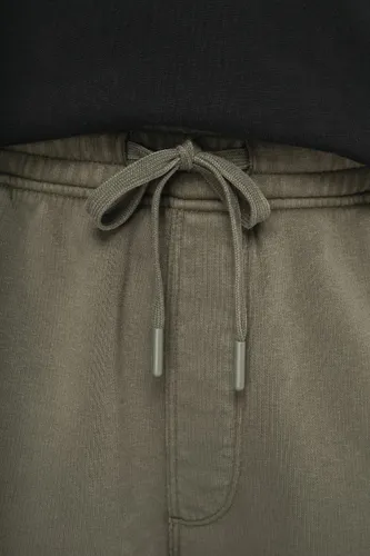 Short cargo écoresponsable délavé personnalisé French Terry homme - Native Spirit