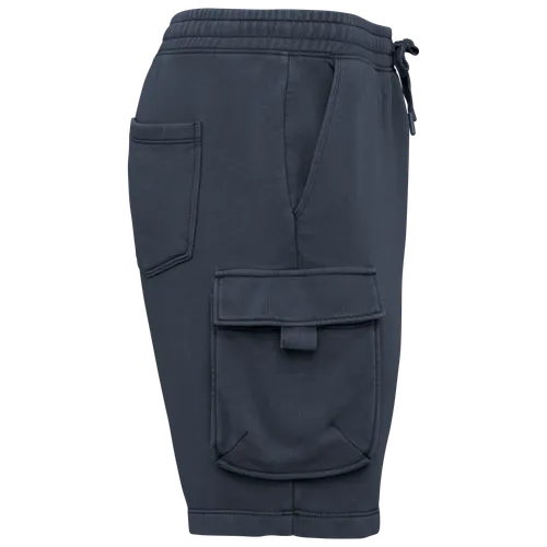 Short cargo écoresponsable délavé personnalisé French Terry homme - Native Spirit