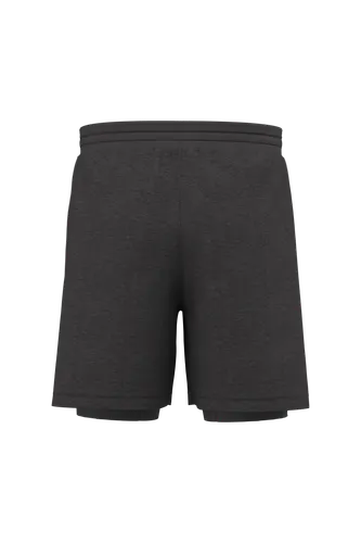 Short écoresponsable 2 en 1 avec sous short intégré homme - PROACT®