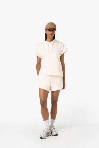 Sweat-shirt écoresponsable à capuche oversize sans manches French Terry femme - Native Spirit