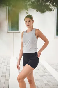 Short femme personnalisé avec poche téléphone - Tombo