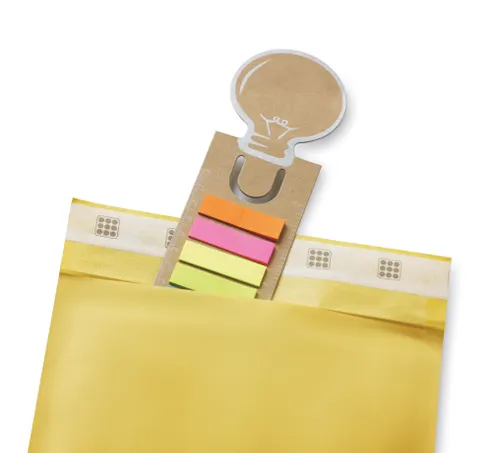 Signet publicitaire avec stickers mémo - Idea