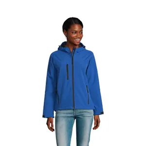 Softshell Femme À Capuche Replay Women personnalisée - SOL'S | Royal Blue