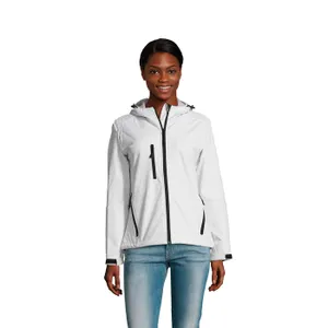 Softshell Femme À Capuche Replay Women personnalisée - SOL'S | White