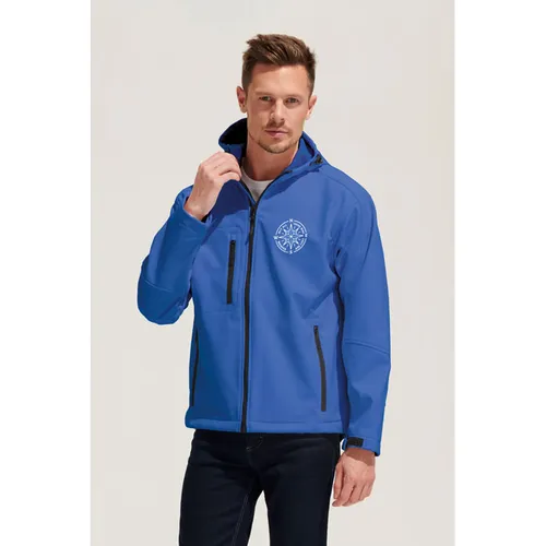 Softshell Homme Personnalisé À Capuche Replay Men - SOL'S