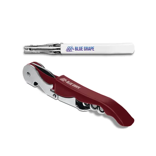 Sommelier limonadier tire-bouchon décapsuleur tout métal personnalisé