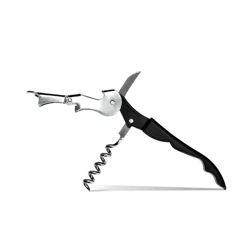 Sommelier limonadier tire-bouchon décapsuleur tout métal personnalisé