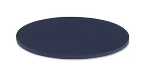 Sous-verre rond en feutre RPET - Feltster | Bleu