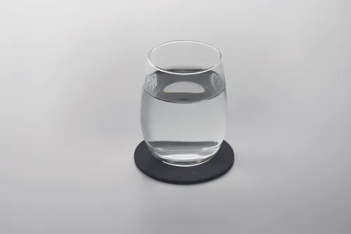 Sous-verre rond en feutre RPET - Feltster