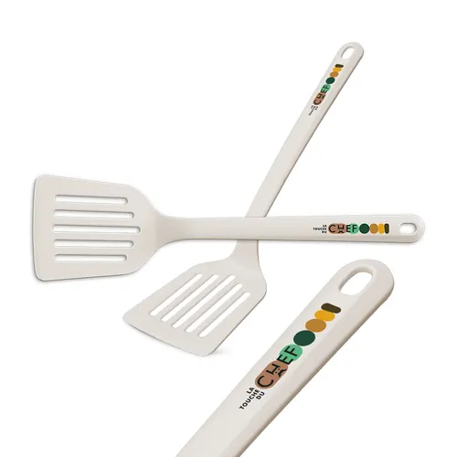 Spatule a fente - ustensile de cuisine en plastique (pbt)