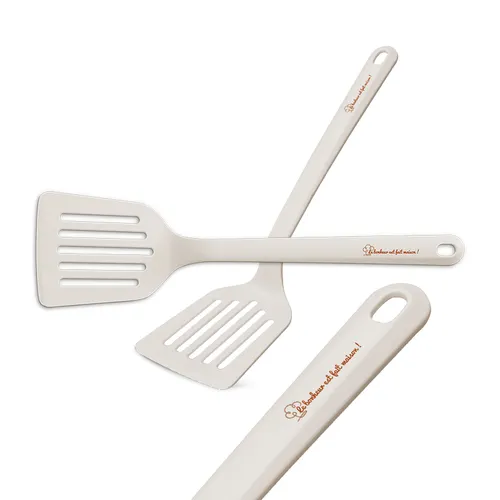 Spatule a fente - ustensile de cuisine en plastique (pbt)