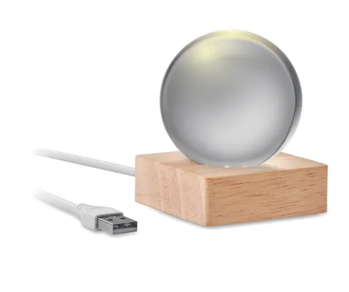 Sphère en verre LED publicitaire - Light