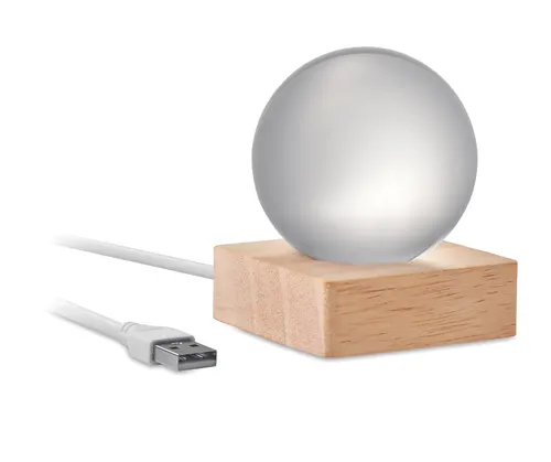 Sphère en verre LED publicitaire - Light