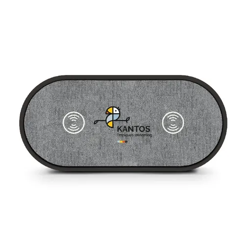 Station de charge duo personnalisée par induction (sans fil)