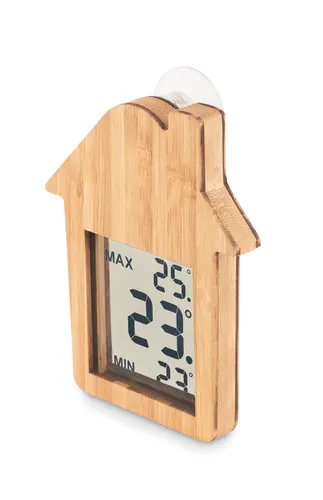 Station météo en bambou personnalisable - Hisa