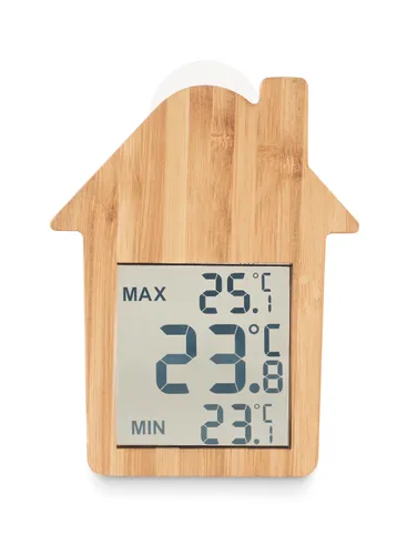 Station météo en bambou personnalisable - Hisa