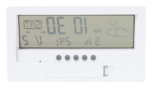 Station météo publicitaire en bambou - Roamer