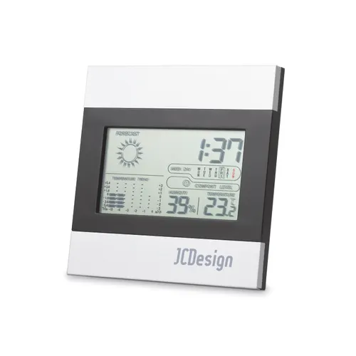 Station météo noire et argent personnalisable - Ripper