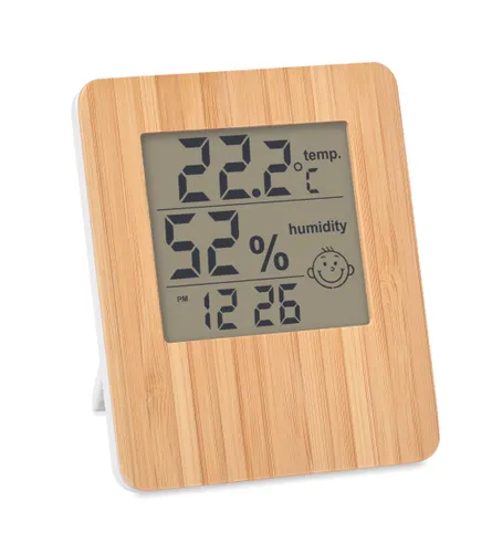 Station météo personnalisée en bambou - Suncity