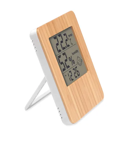 Station météo personnalisée en bambou - Suncity