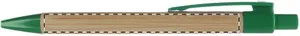 Stylo à bille en bambou personnalisé - Colothic | Vert / Naturelle