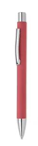 Stylo à bille publicitaire en papier recyclé - Olympia | Red