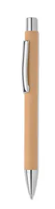 Stylo à bille publicitaire en papier recyclé - Olympia | Beige