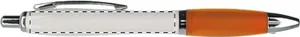 Stylo à bille publicitaire - Wumpy | Orange / Blanc
