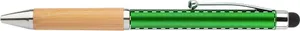 Stylo à bille stylet personnalisé - Bollys | Vert
