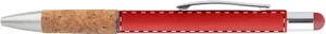 Stylo à bille stylet personnalisé - Corbox | Rouge