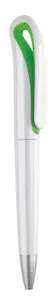 Stylo à bille Twist personnalisé en ABS - Whiteswan | Lime