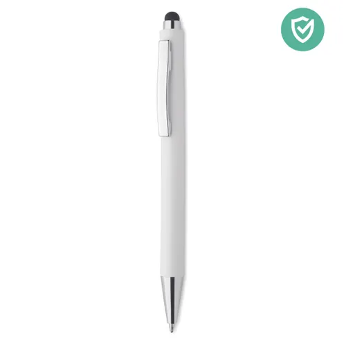 Stylo antibactérien personnalisable & stylet - Blanquito Clean