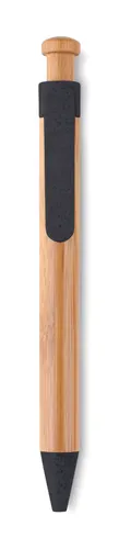 Stylo bambou/paille blé et ABS personnalisable - Toyama
