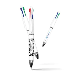 Stylo bille 4 couleurs personnalisé