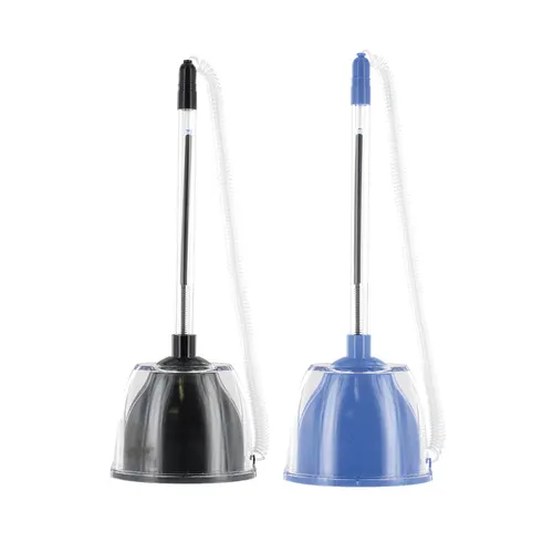 Stylo bille de comptoir personnalisé sur socle avec ressort