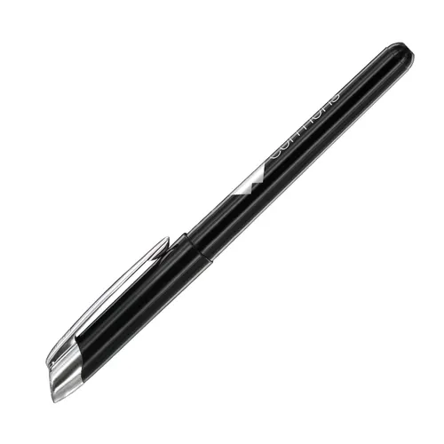 Stylo bille personnalisé écriture bleue corp et clip metal - hauser